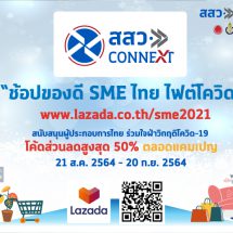สสว. หนุน SME “ปั้นดาว” ขายออนไลน์บน Lazada สู้โควิด