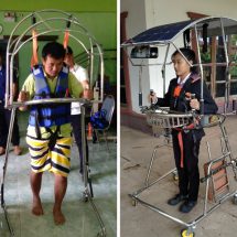 สุดปัง ! “Modern Walk” อุปกรณ์ช่วยพยุงเดิน จากวิทยาลัยเทคนิคอำนาจเจริญ คว้ารางวัลการวิจัยแห่งชาติ ปี 64 วช.