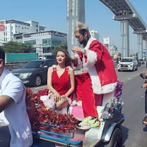 โรงเรียนนิรันดร์รัตน์ สาขาซีคอนศรีนครินทร์ 43 เปิดตัวสุดอลังการ ซอยผมบนรถขบวนแห่