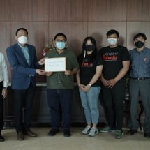 ผอ.สนง.สลากขานรับมอบเป็นของขวัญวันเด็ก “ไม่ซื้อไม่ขายสลากแก่บุคคลอายุต่ำกว่า20ปี”