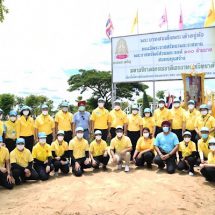 ศน. จัดพิธีเจริญพระพุทธมนต์-ศาสนิกสัมพันธ์จิตอาสาปลูกต้นไม้เฉลิมพระเกียรติฯ