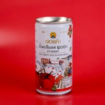 1น้ำมะเขือเทศกระป๋องดอยคำ คั้นสด  ฉ่ำ ดื่มเพื่อคุณประโยชน์ ส่งตรงเกษตรกรไทย