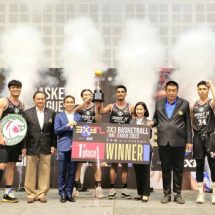 ‘ชู้ตอิท ดราก้อน’ ควงแชมป์บาสฯ อาชีพ ‘3X3 ไทย บาสเกตบอล ลีก 2023’