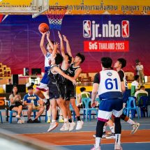 อสธ. เฉือนชนะ Jr. NBA All Star -นักกีฬาประทับใจงาน Welcome Party