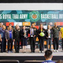 8 ทีมยัดห่วงไทย ร่วมศึกถ้วยพระราชทานฯ “5V5 Royal Thai Army Basketball Invitation 2024”