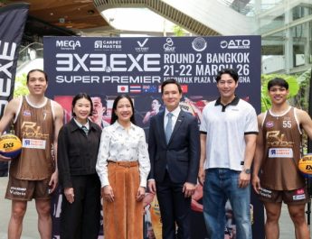 การแข่งขัน” 3X3.EXE SUPER PREMIER 2025–2026″ วันที่21-22 มี.ค.69 ณ ฟู้ดวอล์ค พลาซ่า ศูนย์การค้าเมกา บางนา